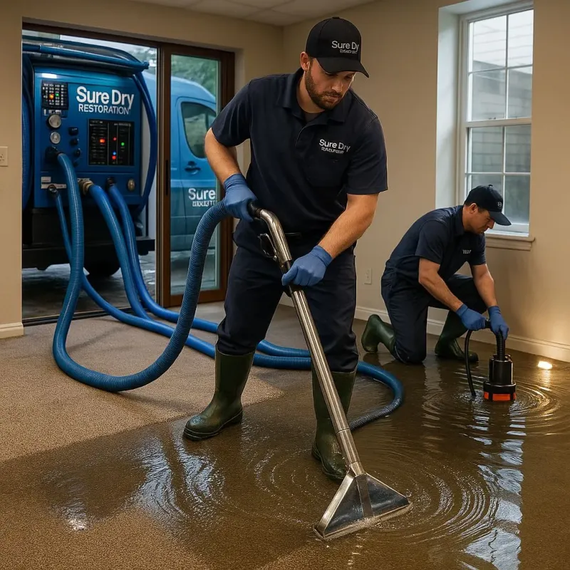 Water Extraction and Removal process in Telfair County, GA
